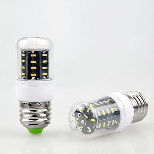 Bec LED E27 3W cu 36 de diode - 2 culori de lumină 1