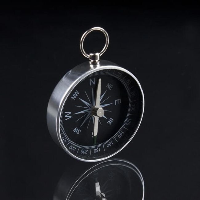 Джобен компас - сребърен 1