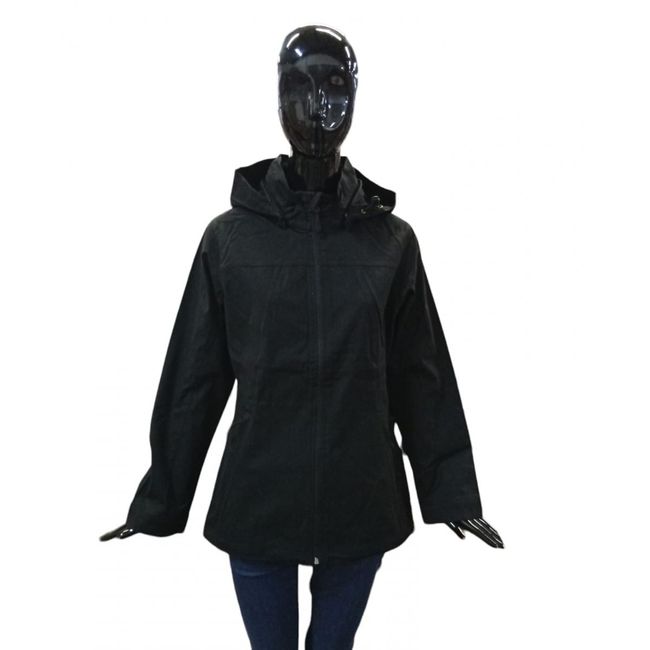 Dámska bunda s kapucňou čierna Switcher, veľkosti XS - XXL: ZO_261282-M 1