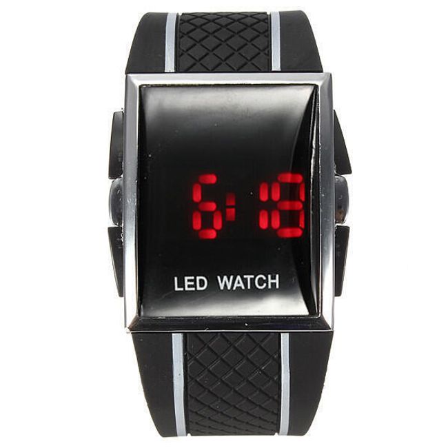 Unisex náramkové LED hodinky - 3 barvy 1