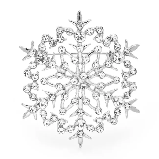 Broșă Snowflake 1