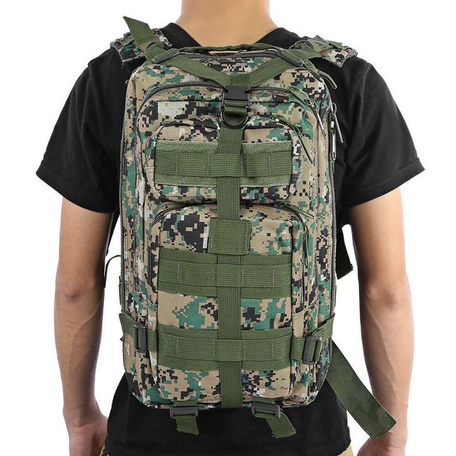Męski plecak wojskowy z wieloma kieszeniami - 9 wariantów 1