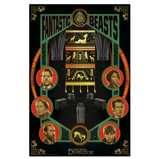 Hivatalos Maxi poszter Fantasztikus állatok - Dumbledore titka ZO_259673 1