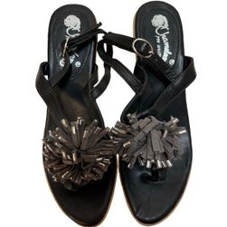 Дамски сандали - черни, Размери на обувките: ZO_460b2aec-35e5-11ee-9a5e-8e8950a68e28
