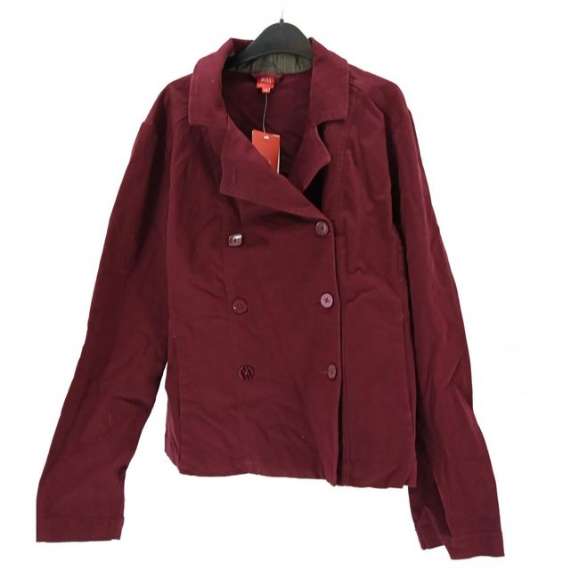 Дамско късо палто MISS, бордо, Текстилни размери CONFECTION: ZO_f2f8fc1e-666c-11ed-bce3-0cc47a6c9370 1