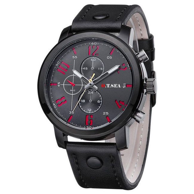 Оригинален мъжки часовник - 4 цвята Черен 1