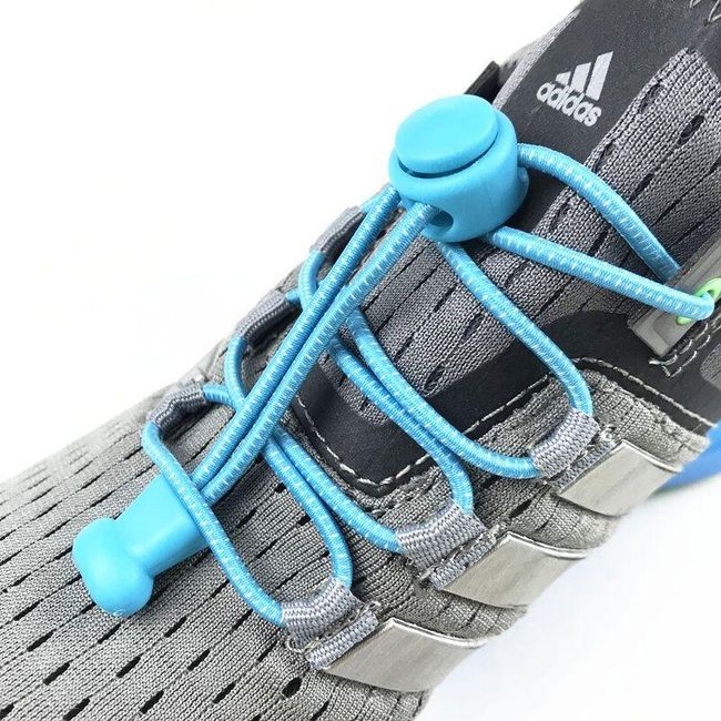 Shoelaces with buckle Way 1