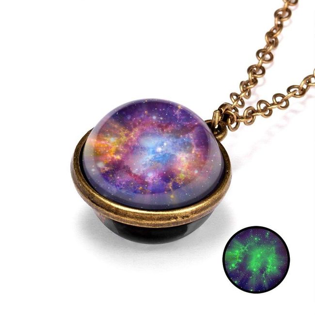 Unisex łańcuszek z zawieszką Universe 1