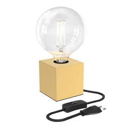 Asztali lámpa Square - Industrial - lámpatest E27 ZO_260706
