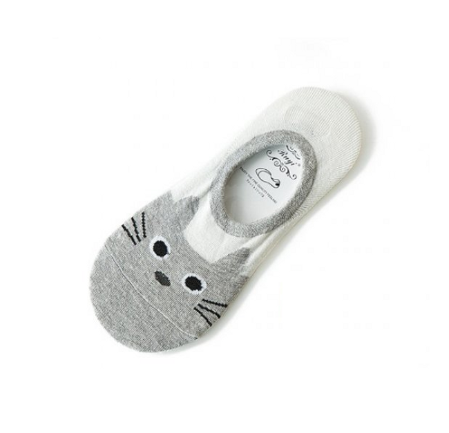 Simpatične ženske gležnjarske nogavice z mačkami 1
