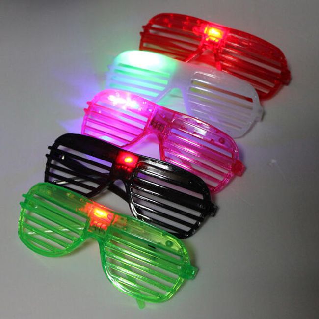 Brýle na párty s LED světlem - 6 barev 1