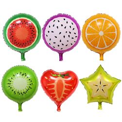Комплект балони с плодове - 6 бр.