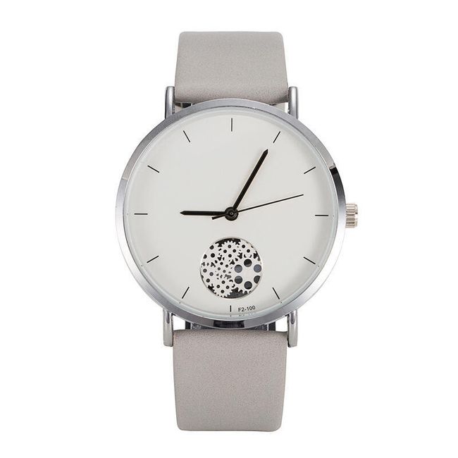 Unisex náramkové hodinky s originálním ciferníkem - 5 barev 1