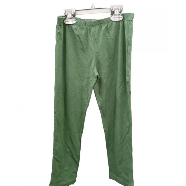 Damskie legginsy 3/4 bershka - zielone, Rozmiary XS - XXL: ZO_087cdc28-108e-11ef-92bf-bae1d2f5e4d4 1
