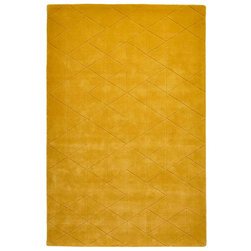 Hořčicově žlutý vlněný koberec Kasbah, 120 x 170 cm ZO_202175
