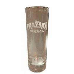 6x Pohár felirattal - Prágai vodka - 310 ml ZO_203792
