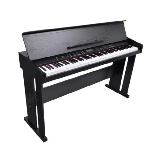Elektronikus digitális zongora 88 billentyűvel és állvánnyal ZO_70039-A 1