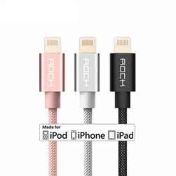 8-pinowy kabel USB Lightning do transmisji danych i zasilania dla iPhone'a i iPada