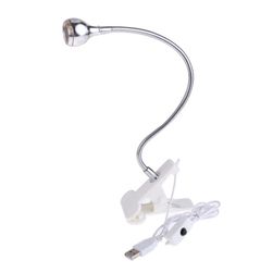 USB stolní lampička s klipem