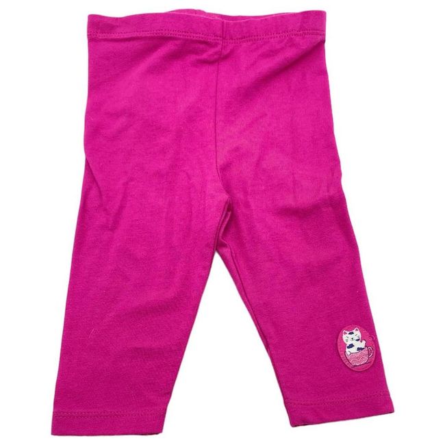 Dziecięce spodnie dresowe z aplikacją, La Compagnie des Petits, różowe, ROZMIARY DZIECIĘCE: ZO_112280-67 1