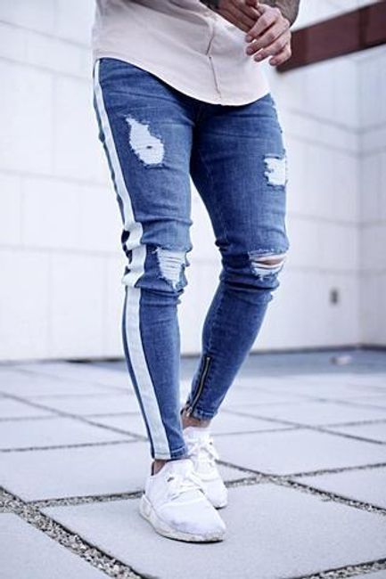 Jeans lejeri pentru bărbați - 2 variante 1