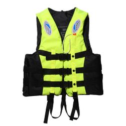 Profesionální záchranná vesta pro vodní sporty Žlutá - Velikost L ZO_ST04503