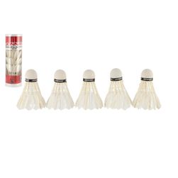 Loptice/košarice za badminton od perja, 5 kom ZO_XDED001940