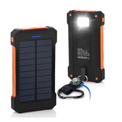 Vodootporna solarna baterija 10000 mAh