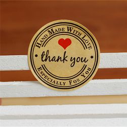 Стикери за поздравителни картички - Thank you