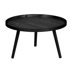 Czarny stolik kawowy Mesa, Ø 60 cm ZO_98-1E6944