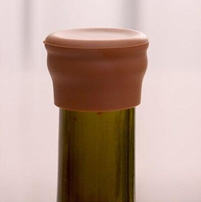 Silikónová zátka na fľaše - 5 farieb 1