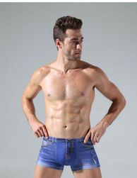 Pánské boxerky s imitací džínů - 6 varianty