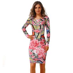 Rochie de vară pentru femei cu mâneci lungi - 28 variante