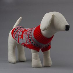 Kutya pulóver rénszarvasokkal