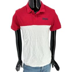 Męska koszulka polo, LONSDALE, czerwono - biała, Rozmiary XS - XXL: ZO_ae79144a-b421-11ed-b5a0-9e5903748bbe