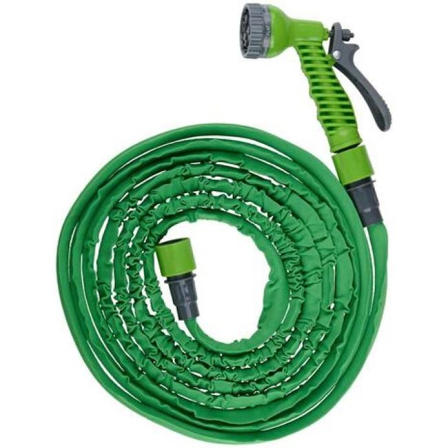 Wąż ogrodowy termokurczliwy 5 - 10m + pistolet ZO_XDED310325011 1