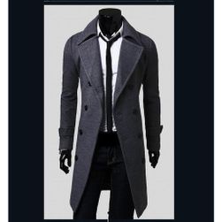 Pánsky kabát Giorgio - 3 varianty Grey - L, veľkosti XS - XXL: ZO_234213-2XL