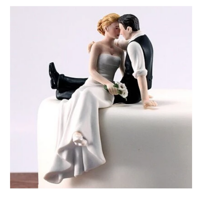 Svatební figurky na dort Jamie 1