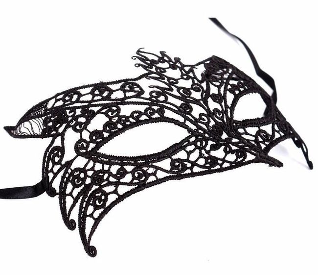 Damska elegancka maska koronkowa - więcej wariantów 1