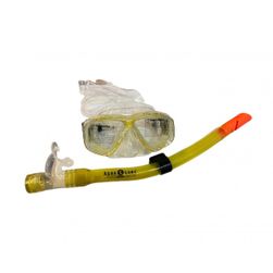 Zestaw do snorkelingu dla dzieci - Combo Bali Pro - żółty, rozmiary XS - XXL: ZO_168642-S
