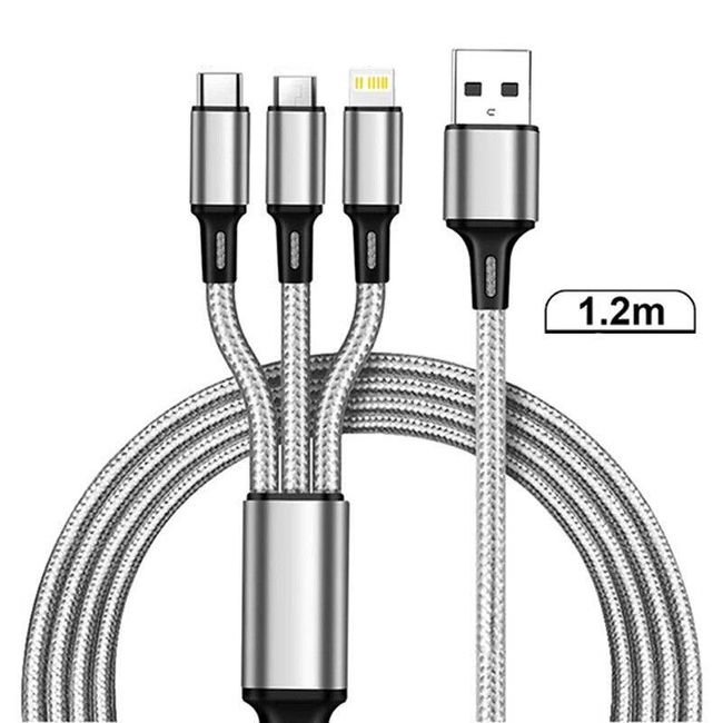 Kabel USB 3w1 Carter 1