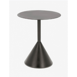 Czarny metalowy okrągły stolik kawowy Yinan 48 cm ZO_260658