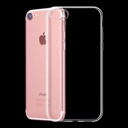 Minimalistický ultratenký kryt na iPhone 7 - transparentní