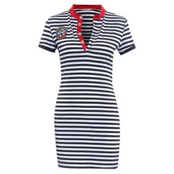 Rochie mini sport cu mâneci scurte - 4 mărimi