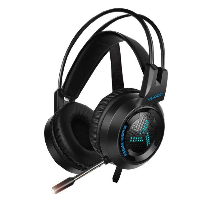 Gaming headphones with a microphone V2000 1