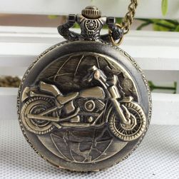 Vreckové hodinky s motorkou