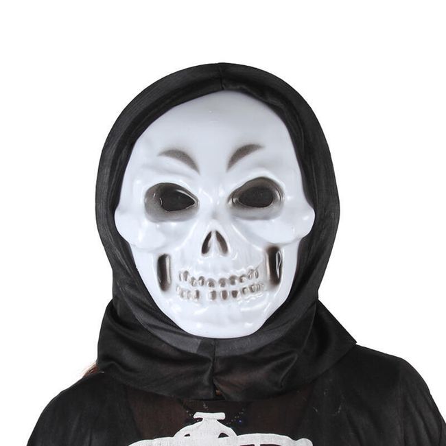 Карнавална маска за лице - скелет 1