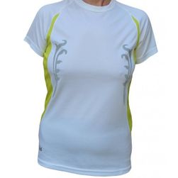 Дамска тениска CLIMA PRO, бяла, размери XS - XXL: ZO_56161-M