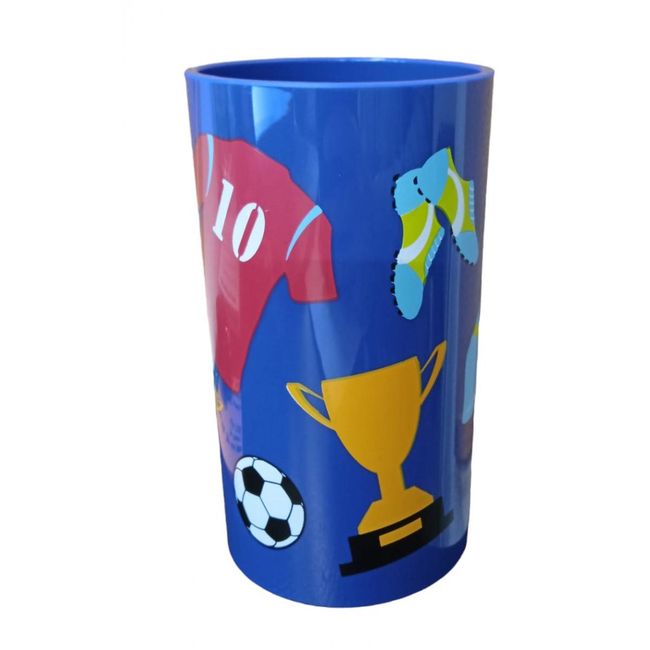 Čaša za dječju četkicu "Soccer", plava ZO_181740 1