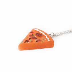 Sada řetízků s pizza přívěskem